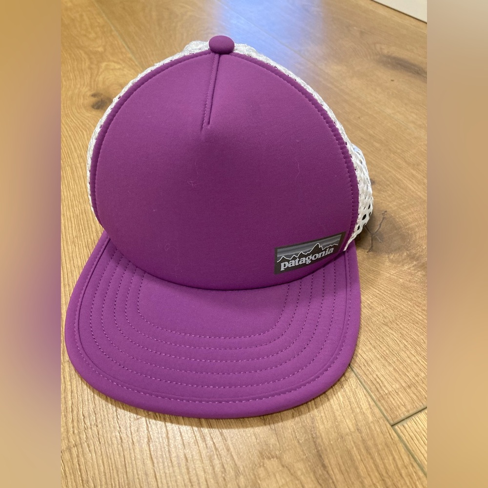 Patagonia Purple Flat rim hat OS